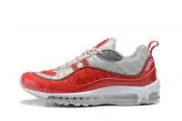 nike air max 98 cvs size 6 air red chaussures  lights